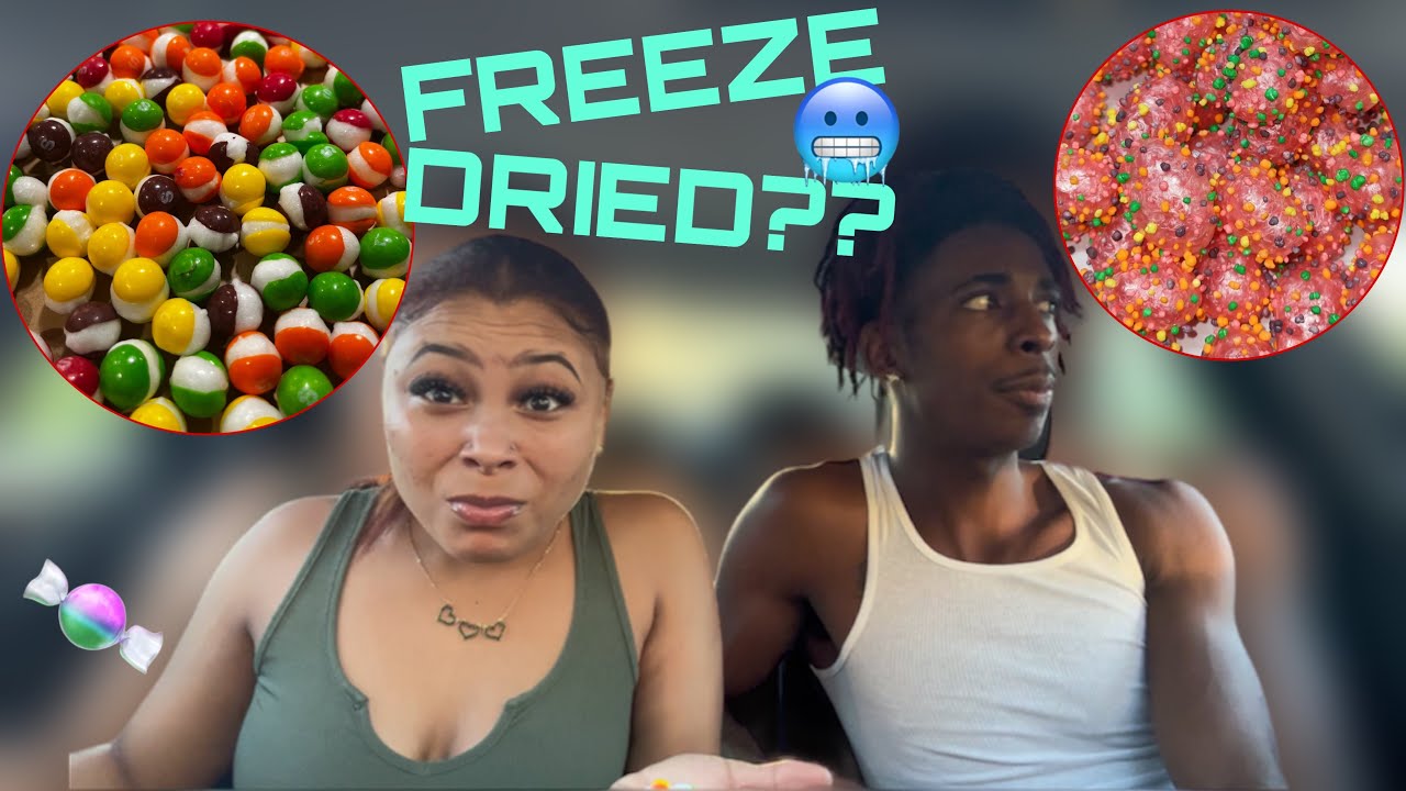 Taste Testing Freeze Dried Candy for the First Time 🥶 - YouTube