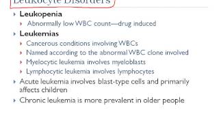 Chapter 17- Leukocyte_Disorders