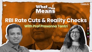 Let The Rupee Fall: Prof Tantri On RBI Rate Cut, Trump Tariffs, India's Economic Growth | WTM120