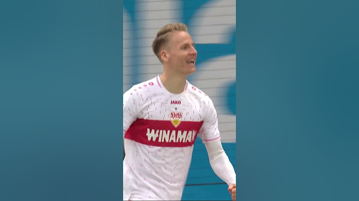 Die beiden Tore gegen den Deutschen Meister noch einmal zum Anschauen - und Action! 🎬 #VfB #B04VfB