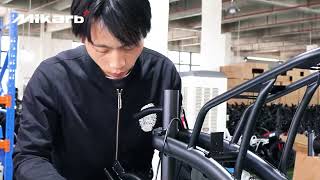 Electric bicycle factory assembly process, supporting OEM and ODM customization.#ebike #bike