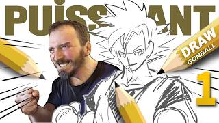 Dessiner GOHAN BEAST⚡️DRAWgonball 01