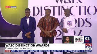 WAEC Distinction Awards: WAEC honours Ghana's π top 2024 WASSCE Students