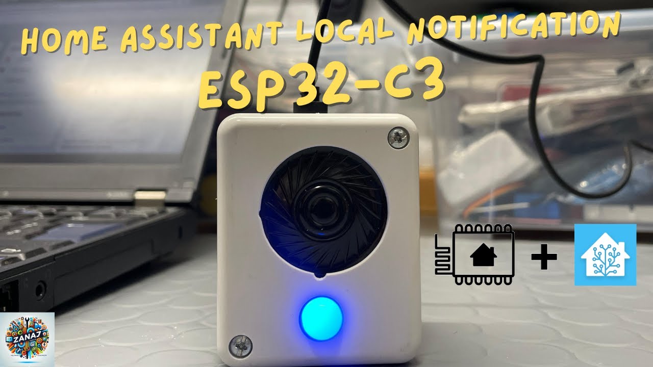 Home Assistant Local Audio & Visual Alerts with ESP32-C3, DFPlayer Mini & RGB LED – No Cloud Needed!