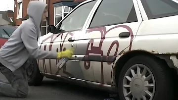 This Graffiti Writer Tagged His Mums Car..