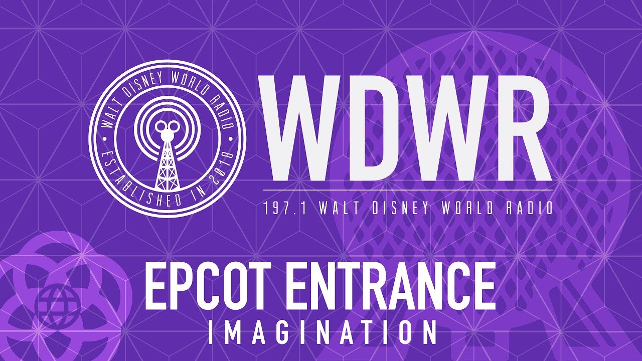 Epcot Entrance - Imagination - Ticket Queue - Epcot - Walt Disney World Radio
