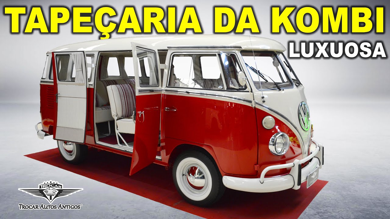 UM LUXO DE INTERIOR PARA A KOMBI CORUJINHA! | Serviço de Tapeçaria completa | PROJETO PERSONALIZADO!