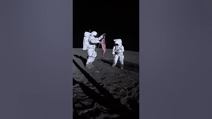 Som ET - 45 - Moon - Apollo 14 - U.S. Flag on the Moon #Shorts - DayDayNews