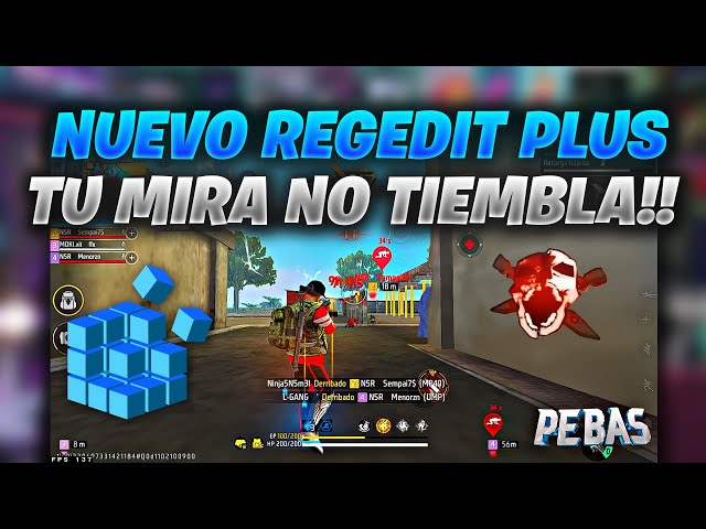 REGEDIT PLUS PARA DAR TODO ROJO EN FREE FIRE - LA MIRA NO TIEMBLA 🤯 class=