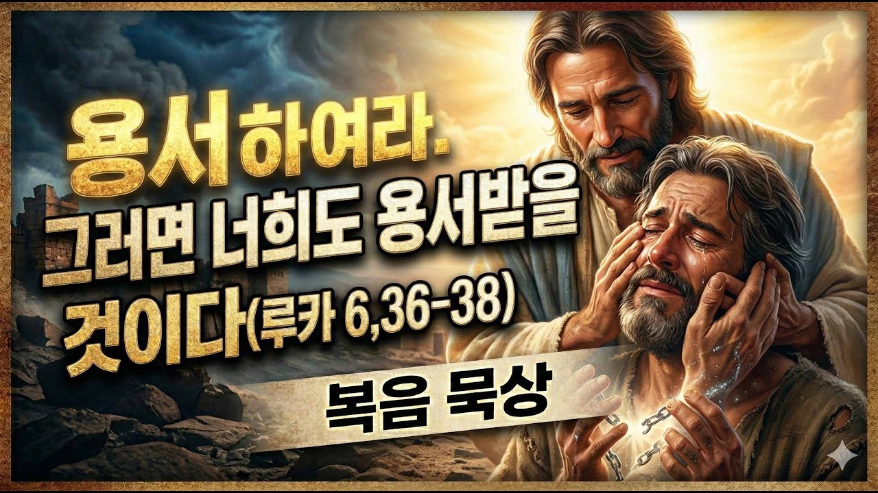 용서하여라. 그러면 너희도 용서받을 것이다(루카 6,36-38)