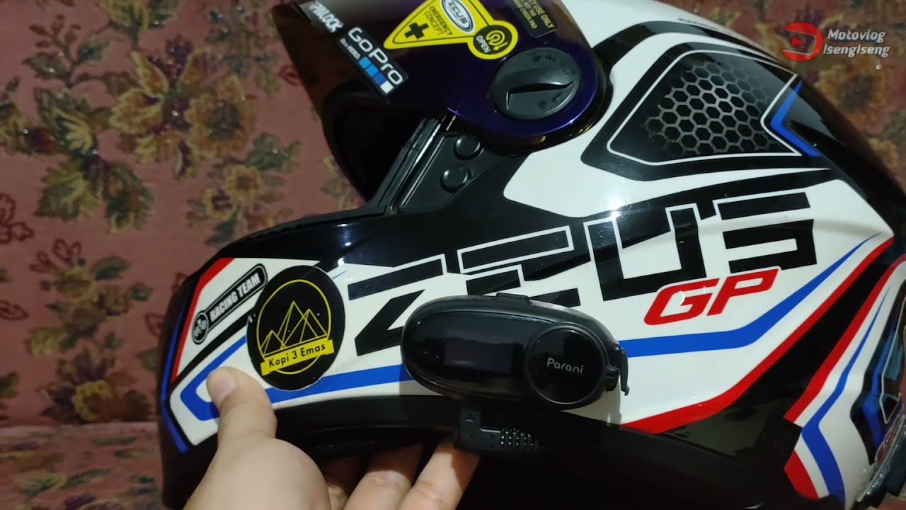 PARANI M10 BOOM INTERCOM di bawah HARGA 1JT BY SENA | UNBOXING PARANI M10 BOOM | Motovlog IsengIseng