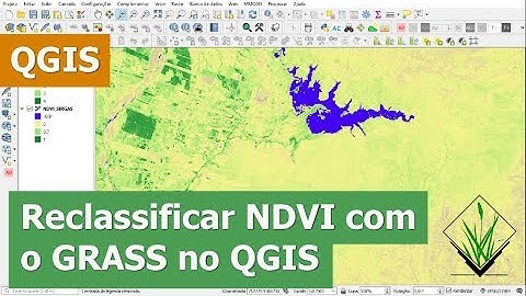 Reclassificar NDVI com r.recode do GRASS no QGIS