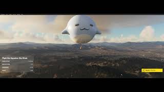 #FS2020 - #Skywhale Balloon in Microsoft Flight Simulator over Canberra screenshot 5