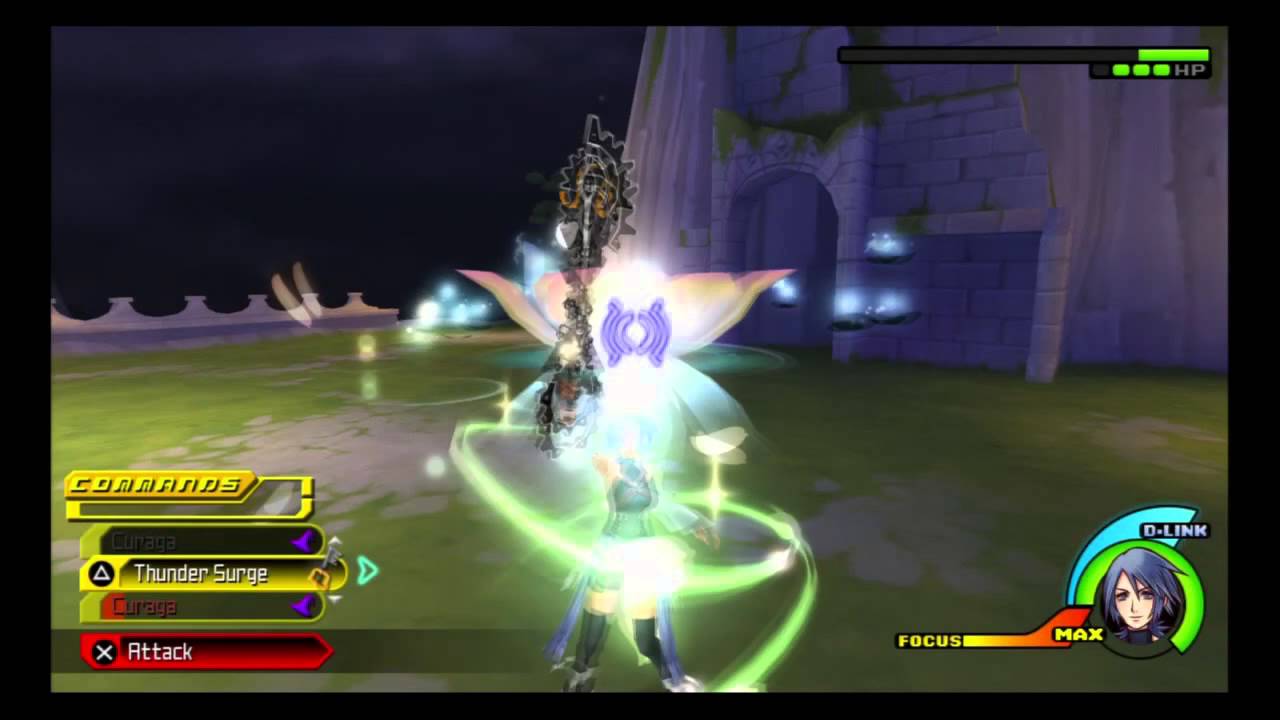 Kingdom Hearts 2 5 HD: Birth By Sleep: Boss: Mysterious Figure (Critical Mode)