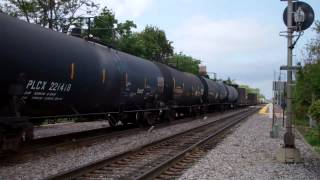 DME EMD SD40-2 6363  ICE 6412 6406 DME 6068 Manifest Frieght 273 Bennsinvelle