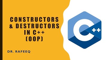 Constructors and Destructors in c++ tutorial (OOP)