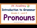 pronouns | pronouns in english grammar | pronouns grade 1 | pronouns class 1| pronouns std 1 |