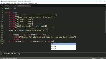 High-Low Dice Game 1: Setting up the game loop