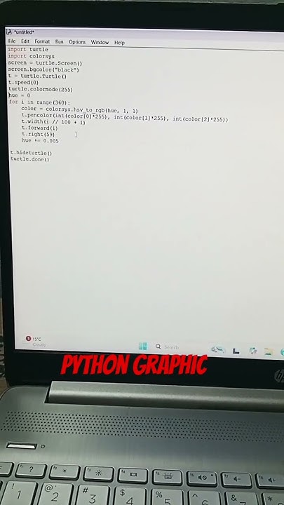Python graphic - YouTube