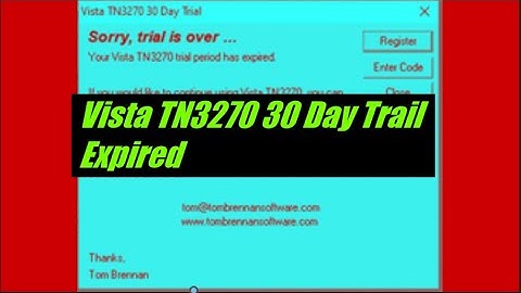 Vista  TN3270 Expired!! || Anil Polsani | 9908502542 | New Batch Each Month in 2025