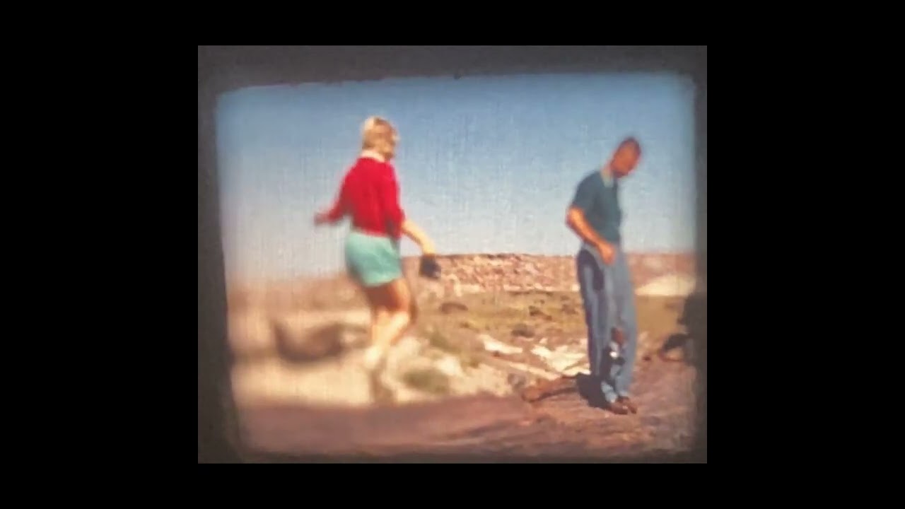 Kodachrome 8mm home movie 1955 Grand Canyon &  Mesa Verde found media