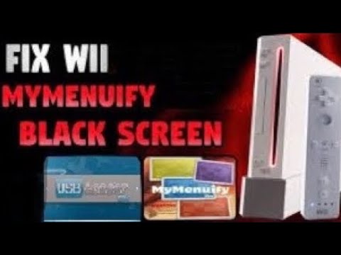 omdrejningspunkt skandaløse Ubestemt How To Fix MyMenuify and USB Loader GX Black Screen - YouTube