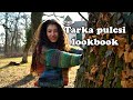 Tarka pulcsi lookbook / Horgolt pulcsi minta megjelenés