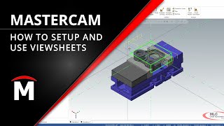 How To Use View Sheets In Mastercam