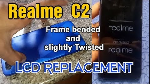 Realme C2 Frame Bended and Slightly Twisted ( Lcd Replacement ) #realme #realmec2 #repair