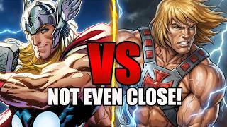 Why Thor VS He-Man Isn't Even Close!