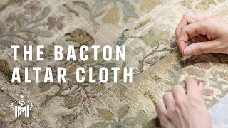 Conserving the Bacton Altar Cloth