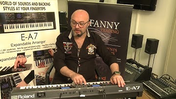 Roland E-A7 MakeUp Tools With Tony Maraashly