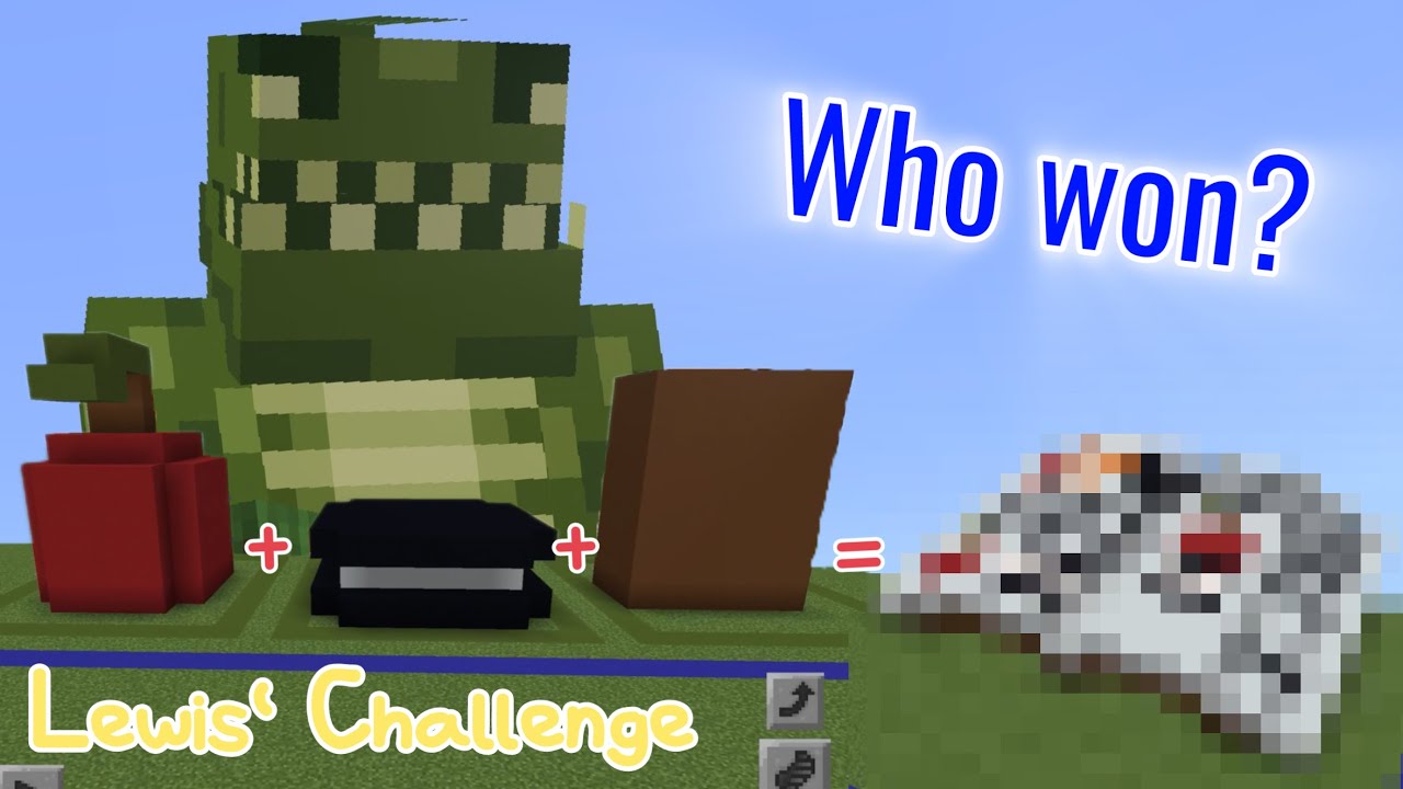 Lewis’ Challenge! [ Episode 3 - An apple, an Oreo and a book ]