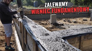 Zalewamy wieniec fundamentowy