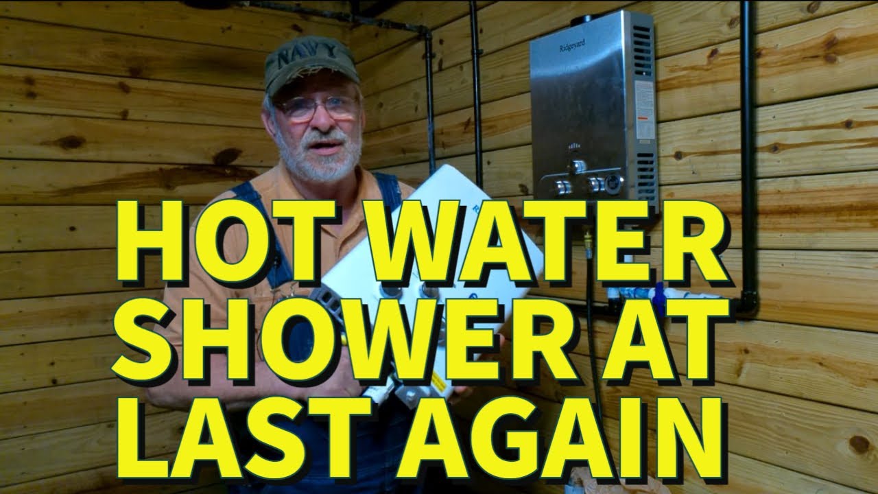 Install Instant Tankless Propane Hot Water Heater. We finally have a