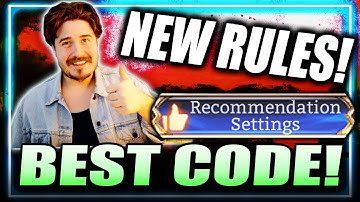 NEW GEAR RULES ARE HERE! Updated Codes with ESSENTIAL STATS - Mid - Late/End Game - EASY CLEANSING