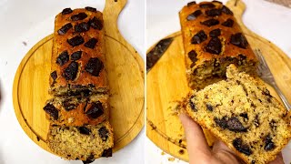 One bowl banana and chocolate bread recipe that is so good?️