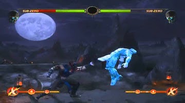 Sub Zero 64% Midscreen Combo MK9