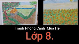 Top 9 Vẽ Tranh Phong Cảnh Mùa Hè Lớp 8 Đơn Giản, Top 9 Vẽ Tranh Phong Cảnh  Mùa Hè Lớp 7 2022