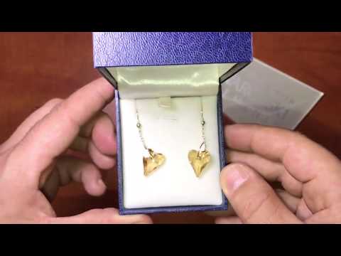 SA1107 AHARONI Swarovksi element Silver earrings