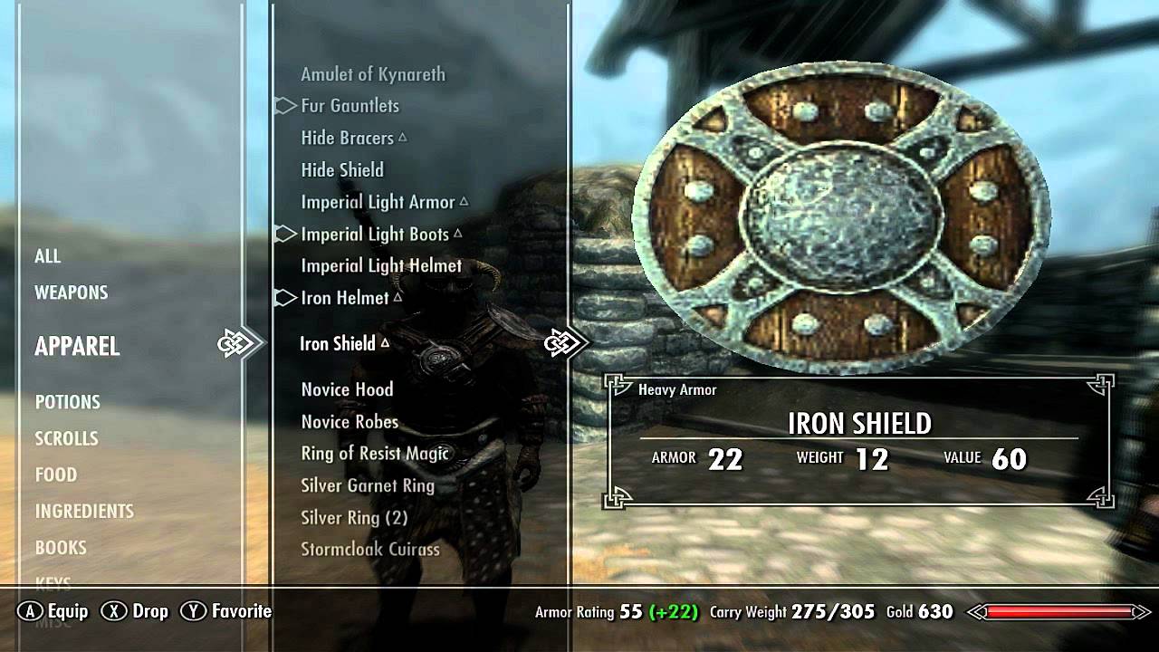 Elder Scrolls V Skyrim: Whiterun Gameplay - YouTube