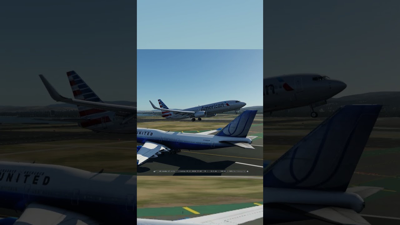 Air Traffic CONTROL Nightmare  When TWO Planes TAKE OFF at SAME TIME!