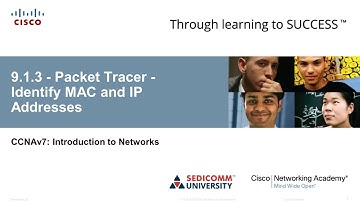 Курс Молодого Бойца Cisco Часть 1 2021 CCNA 1 ITN 9.1.3 Packet Tracer Identify MAC and IP Addresses