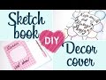 How to make a tablet with a sketchbook and cover design notebooks!