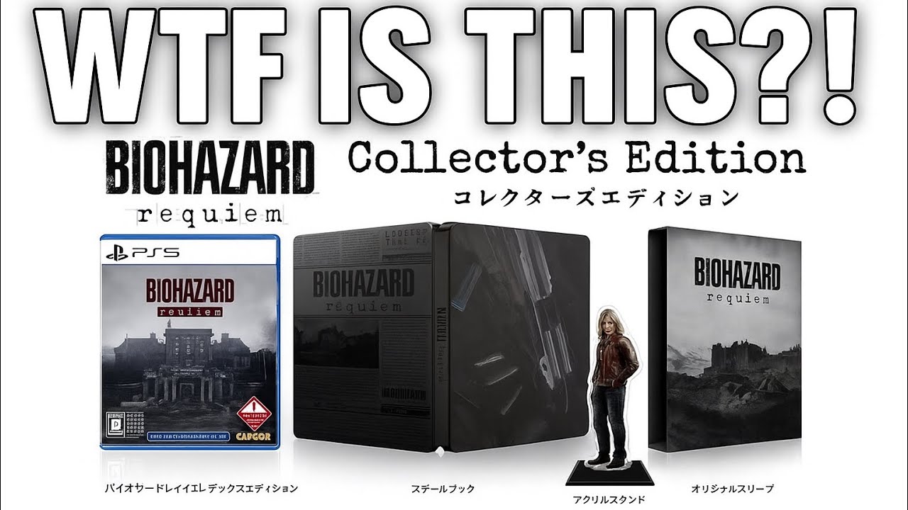 Resident Evil Requiem Collector's Edition Is TERRIBLE ?!– What