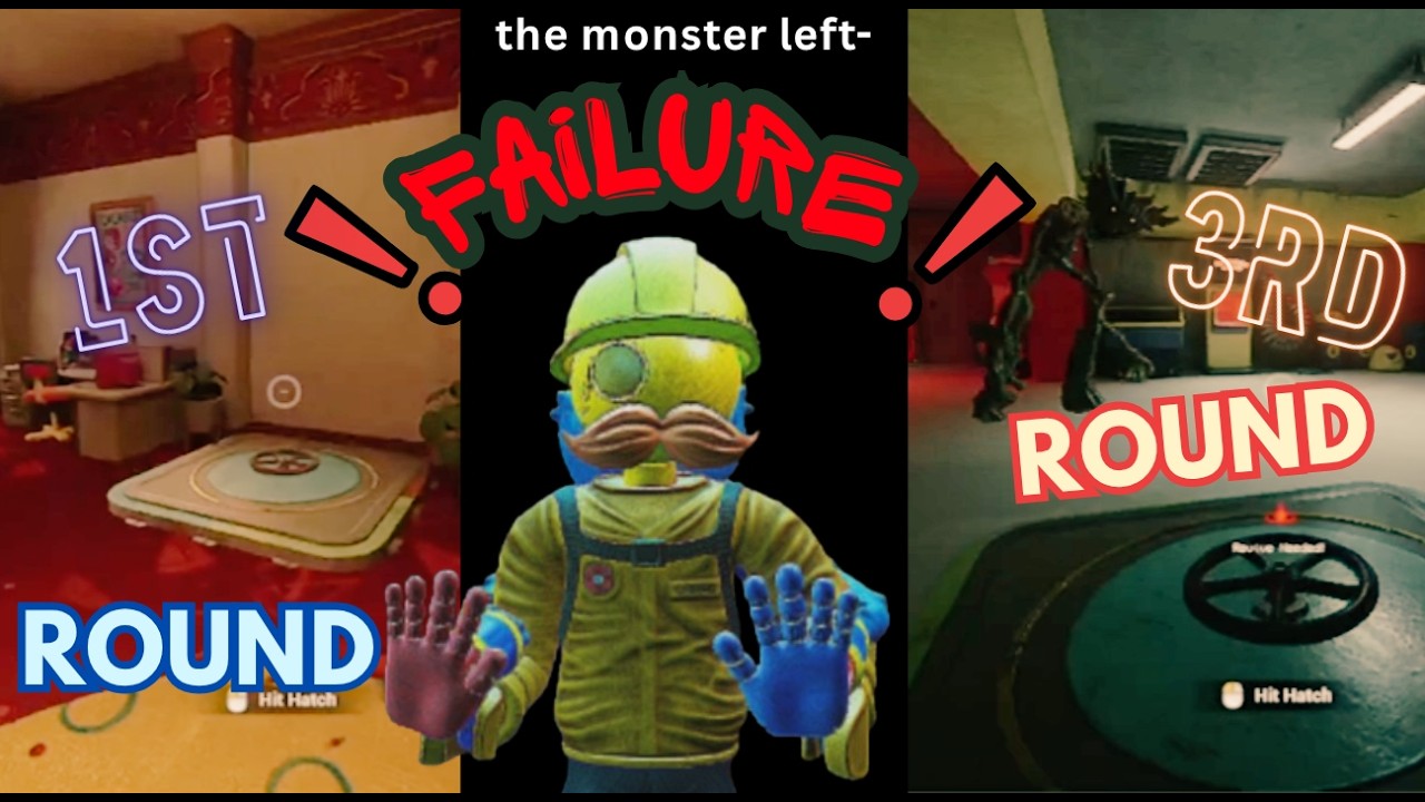 Project Playtime Problems Project: Playtime - I failed 3 ROUNDS in a ROW!!! - YouTube