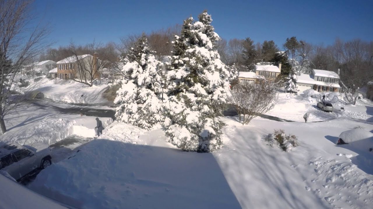 Blizzard 2016 Time-lapse - YouTube