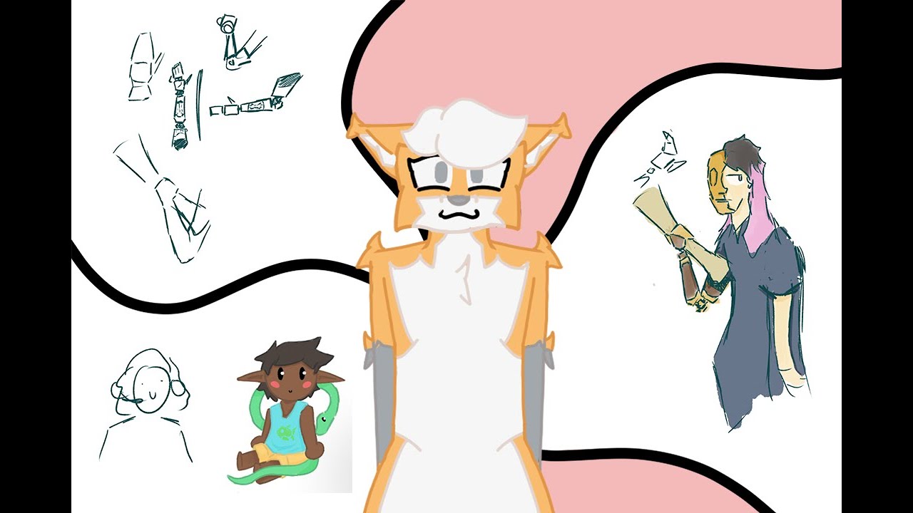 Art stream! - drawing my OCs! - YouTube