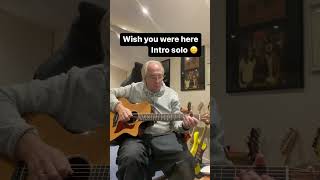 Pink Floyd Wish You Were Here intro solo