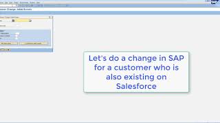 SAP and Salesforce integration and synchronization